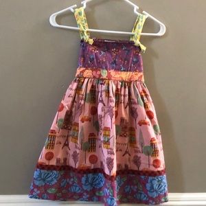 Matilda Jane size 8 knot apron dress